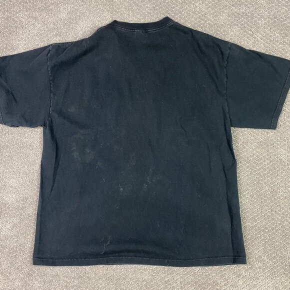 Vintage Alpine Lager Beer T Shirt Men's XL Fits like a Large Cotton Black - Picture 4 of 10